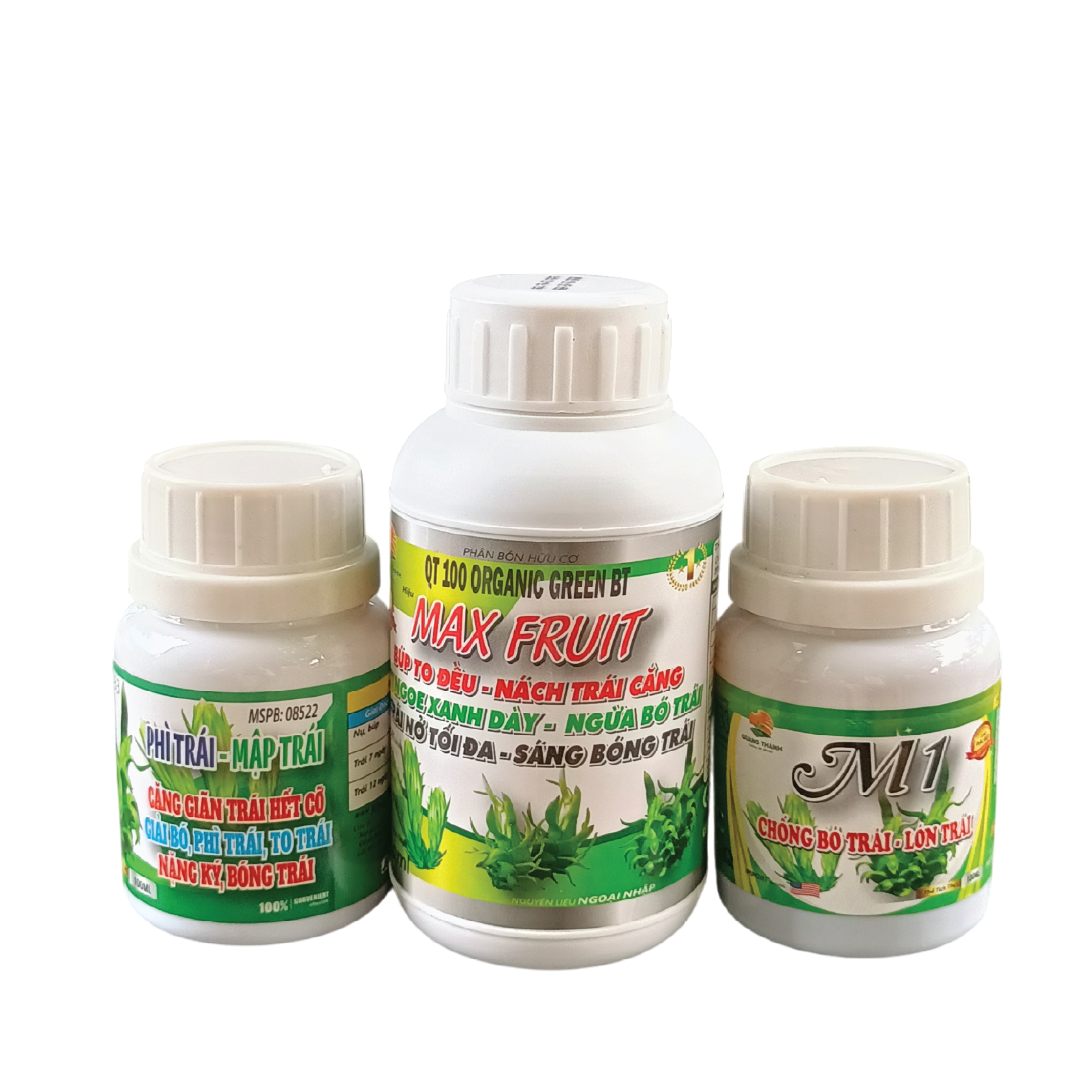BỘ 3 NUÔI TRÁI NON - (MAX FRUIT + M1 + PHÌ TRÁI MẬP TRÁI)